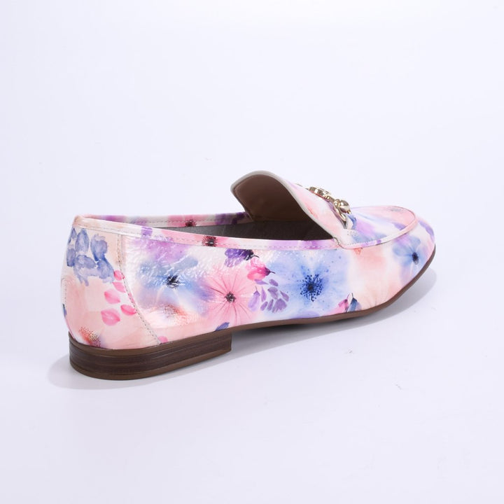 Jorge Bischoff Floral Leather Loafer