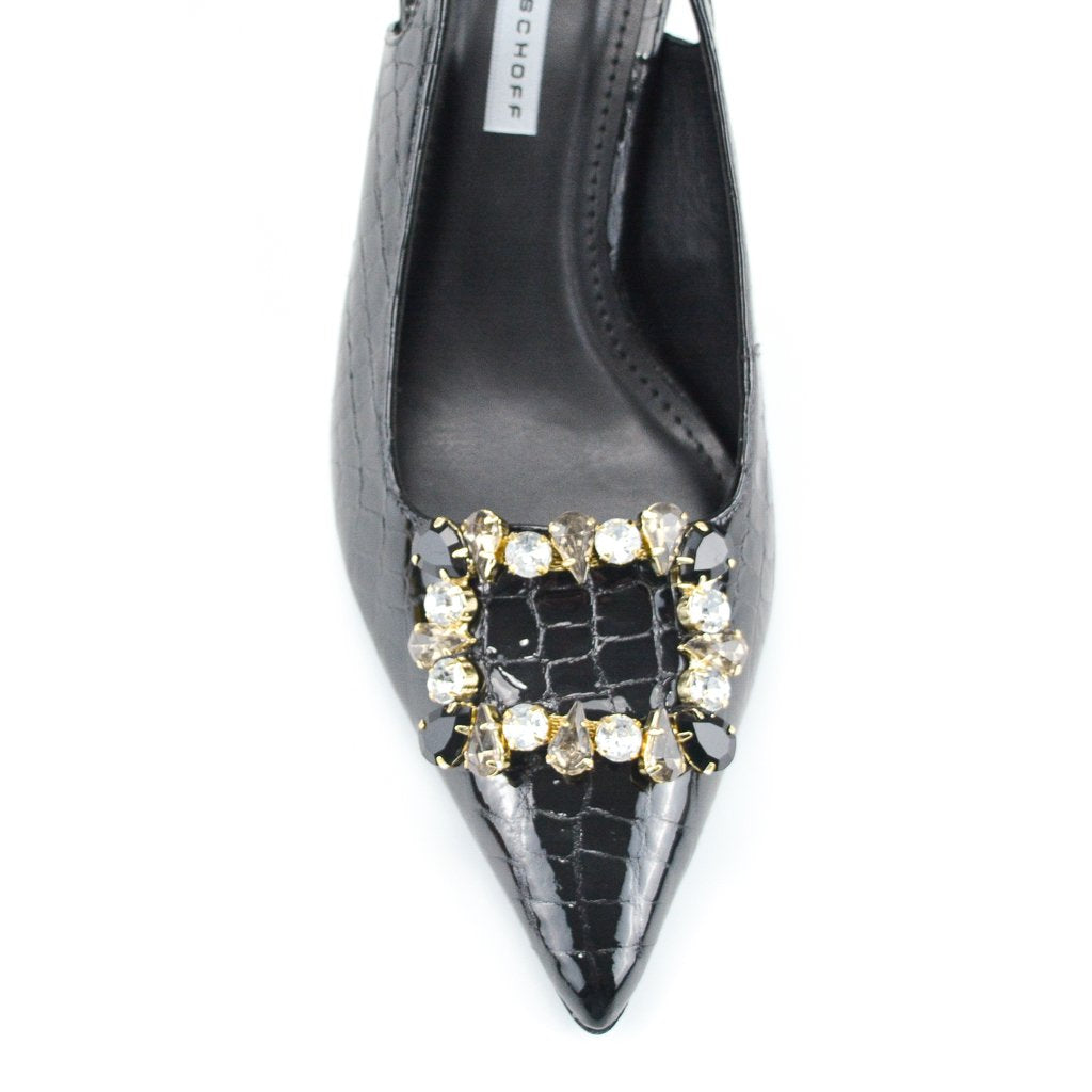 Jorge Bischoff Leather Slingback