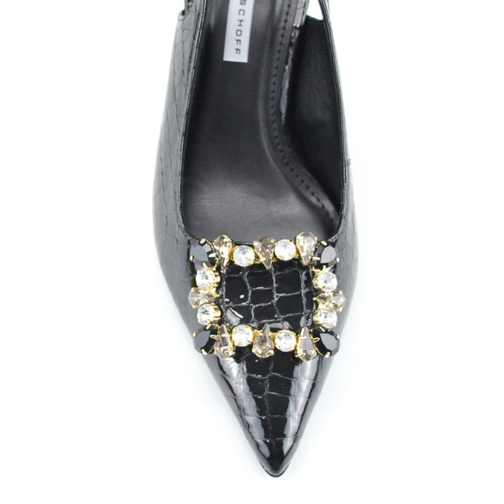 Jorge Bischoff Leather Slingback