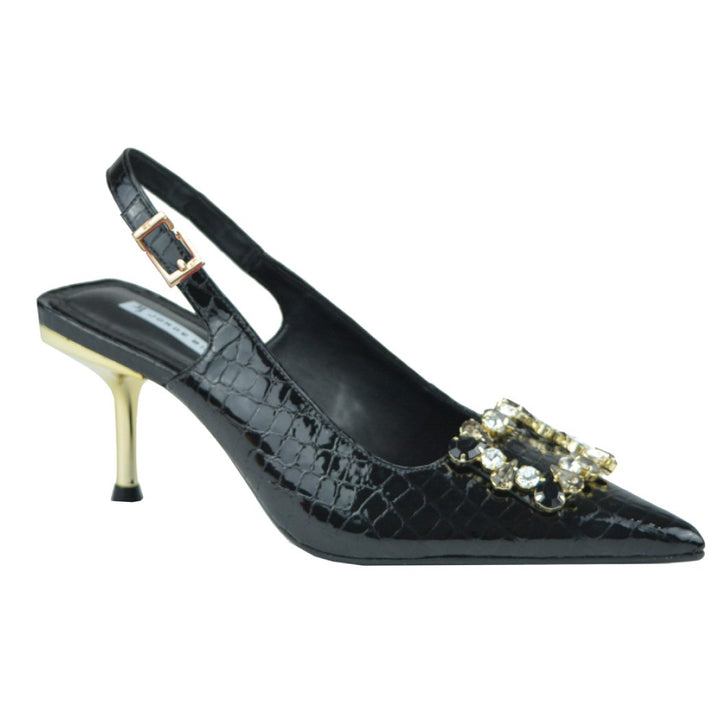 Jorge Bischoff Leather Slingback