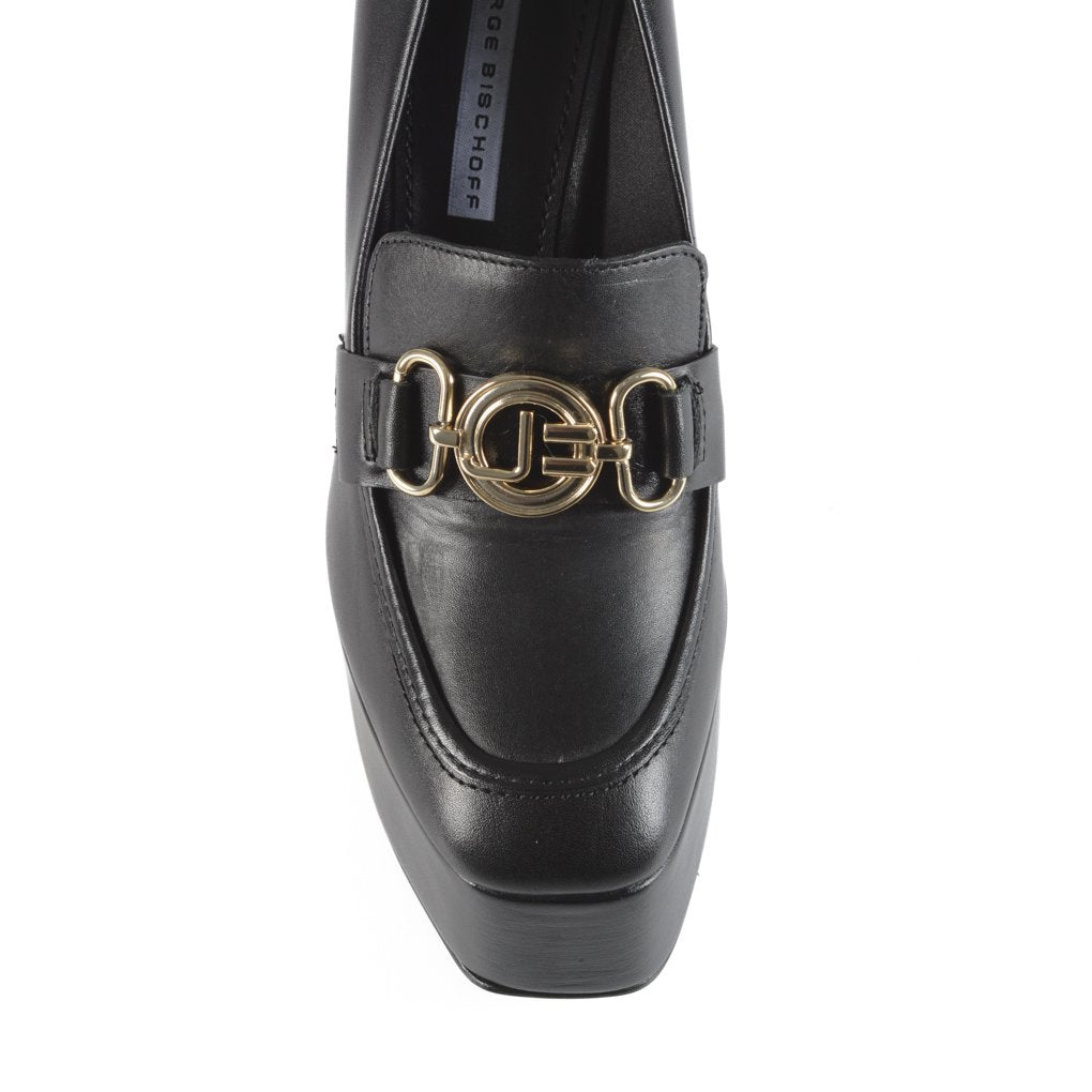 Jorge Bischoff Leather Platform Loafer