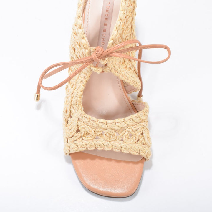 Jorge Bischoff Straw Weave Sandal