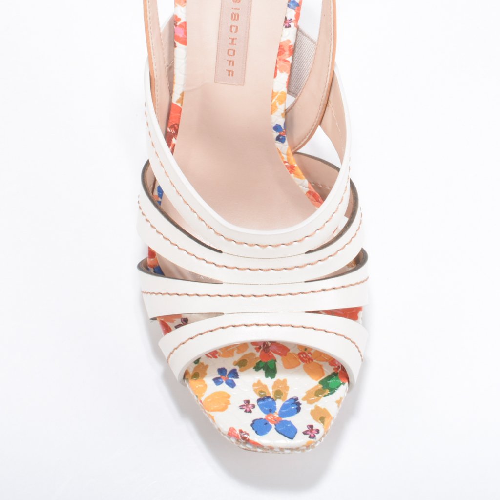 Jorge Bischoff Brulee Floral Sandal