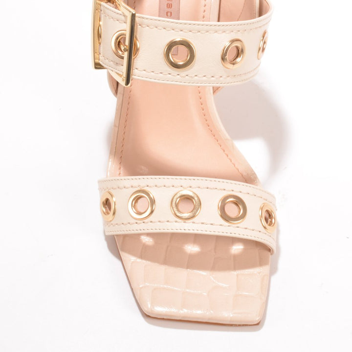 Jorge Bischoff Strappy Eyelet Sandals