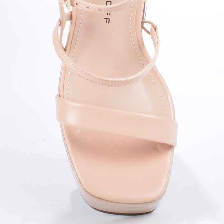Jorge Bischoff Quartz Leather Platform Sandal