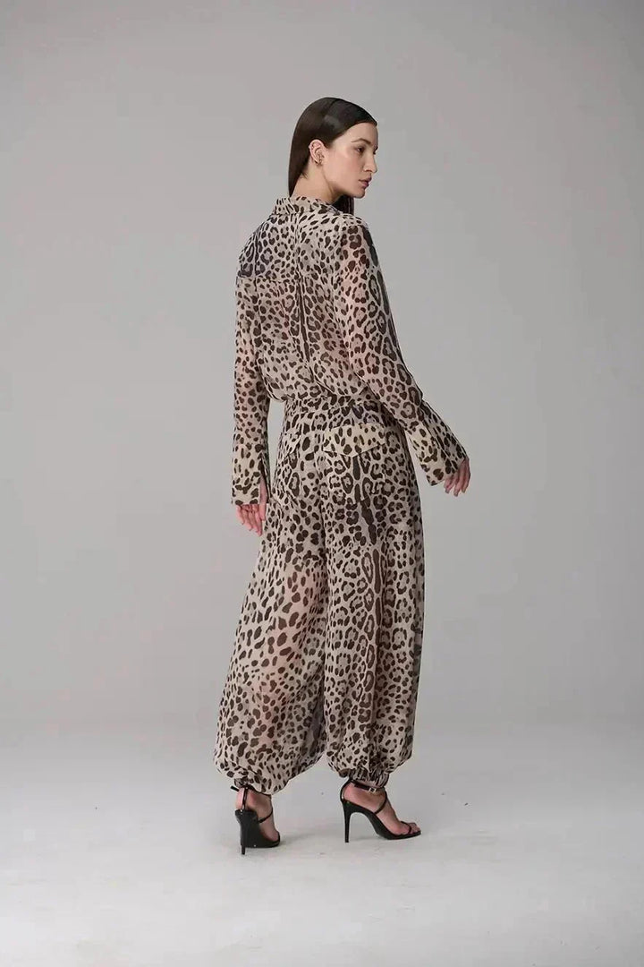 Camisa Chiffon Jaguar