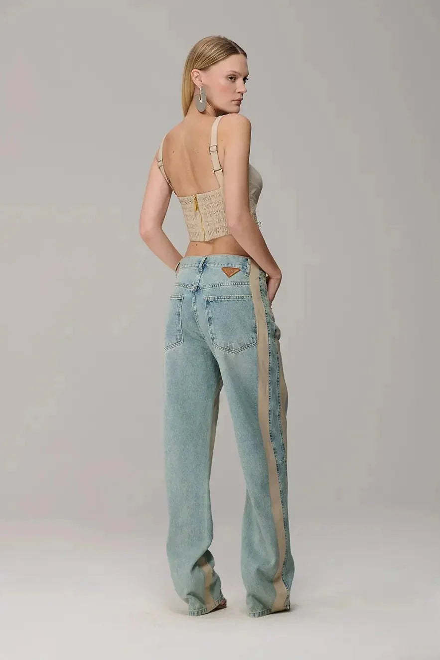 Bustier Cropped with Curved Front