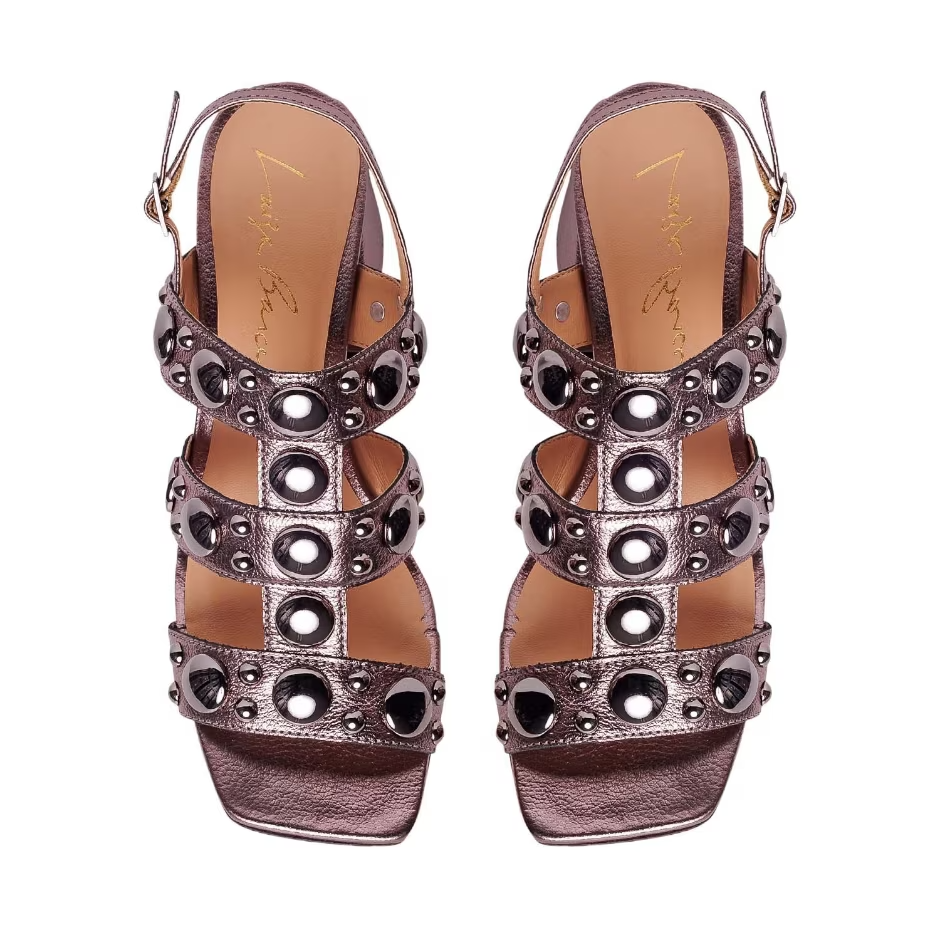 Luiza Barcelos Low Heel Sphere Sandal