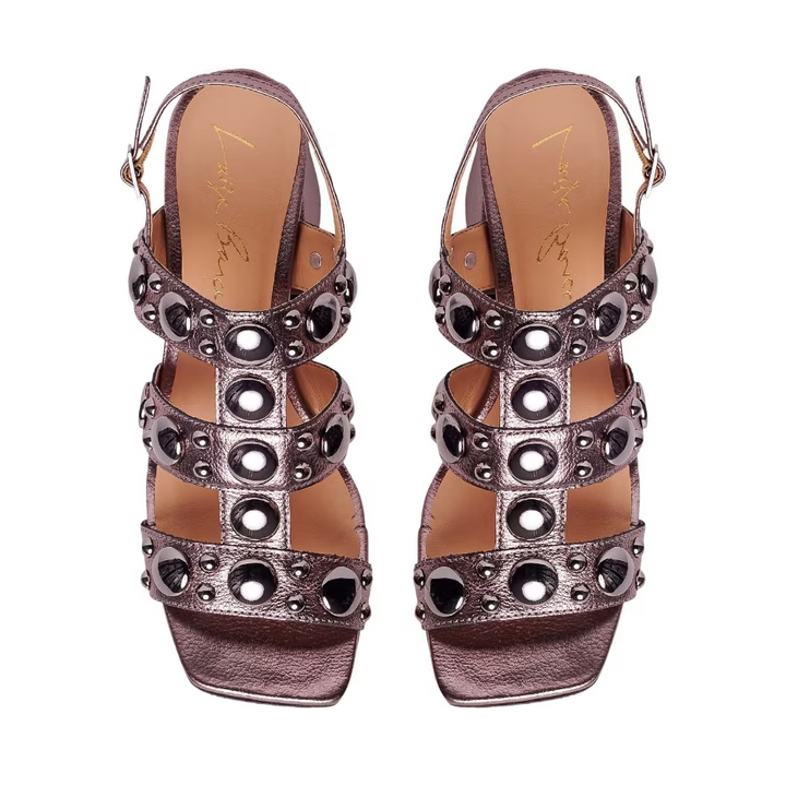 Luiza Barcelos Low Heel Sphere Sandal