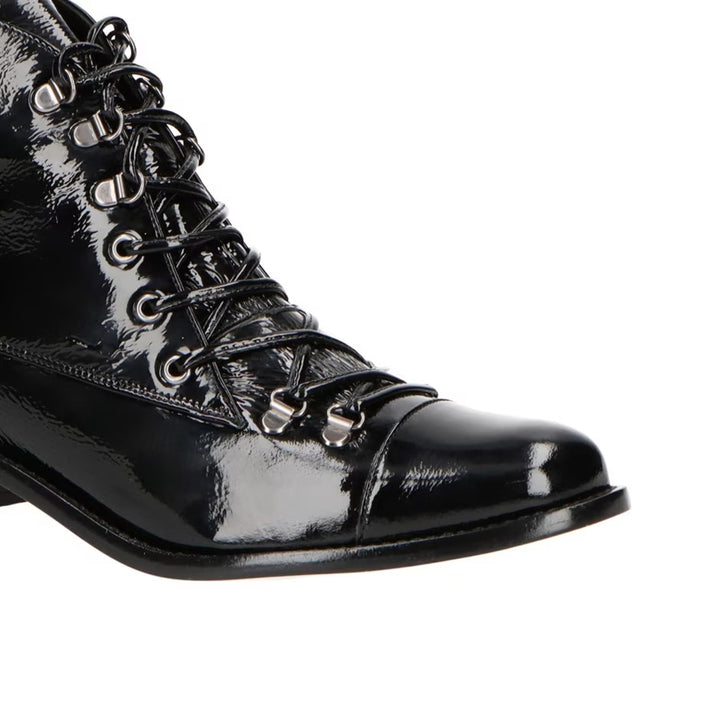 Lace-up Leather Boot