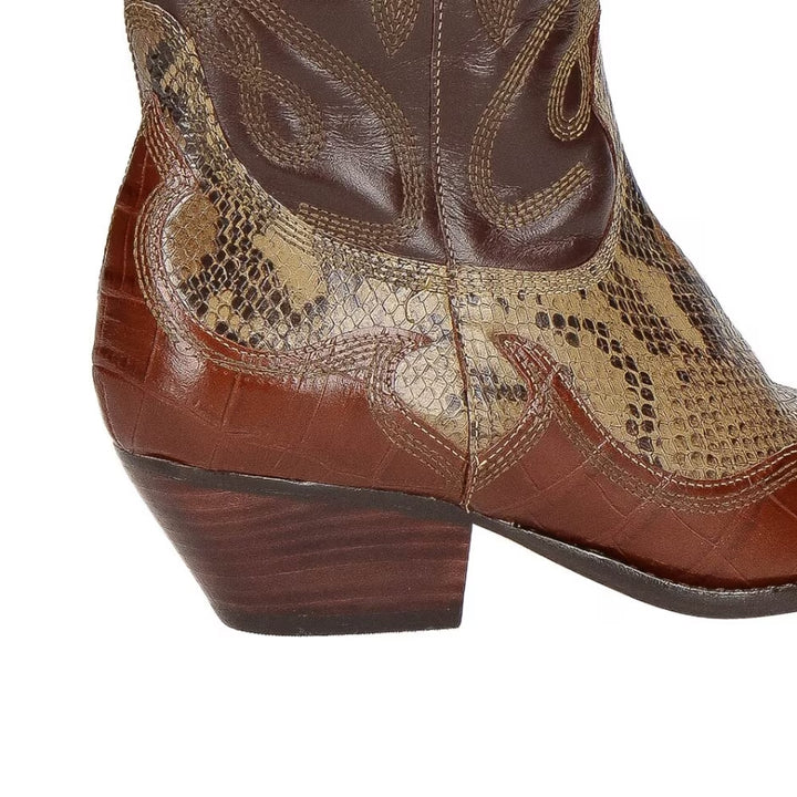 Western Leather Boot