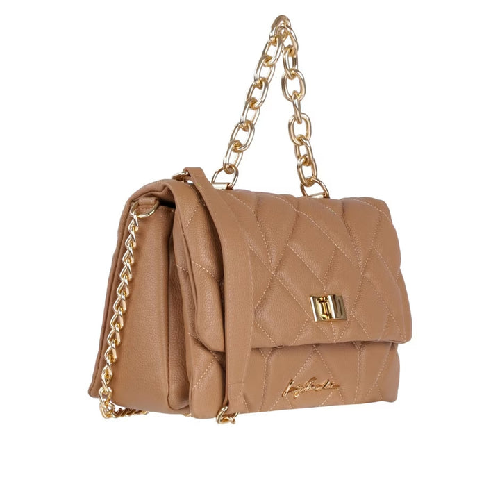 Leather Bag with Chain Strap