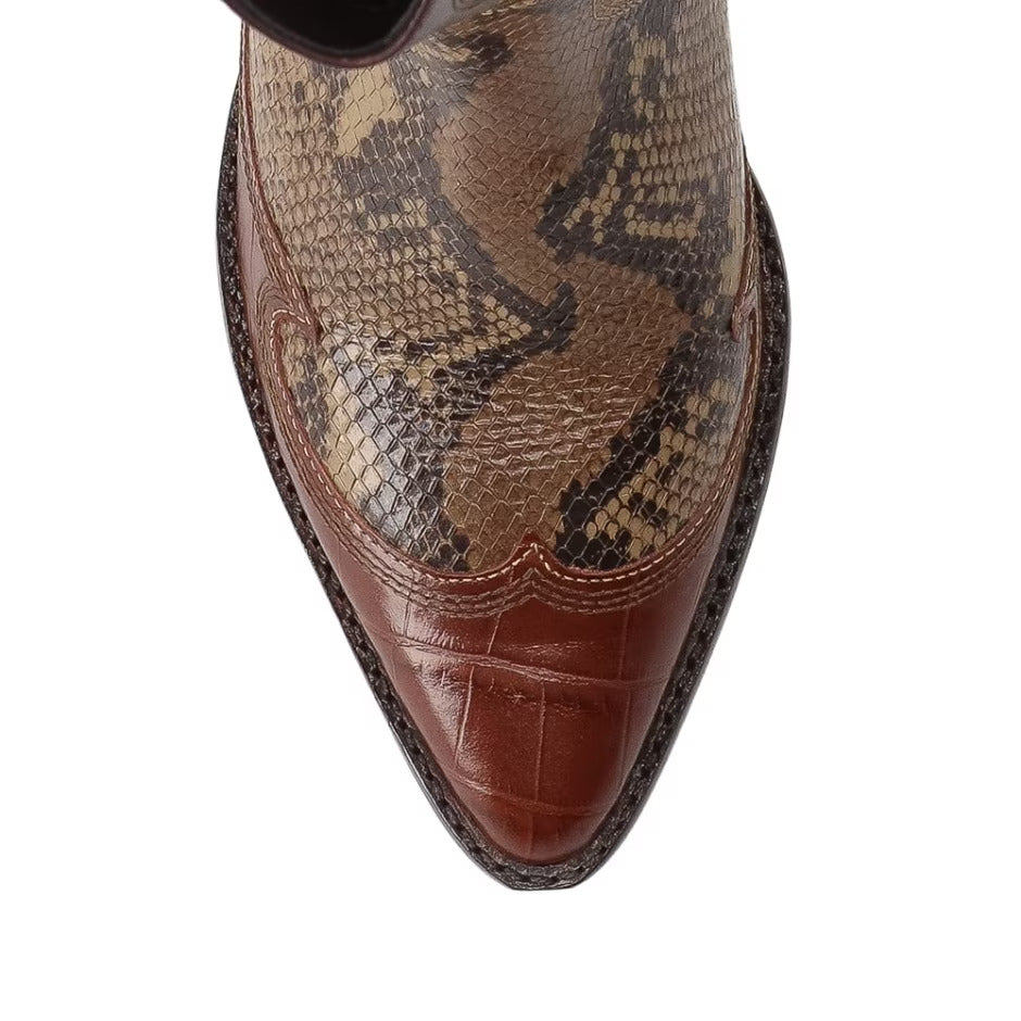 Western Leather Boot