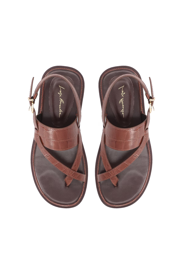 Crocodile Leather Sandal
