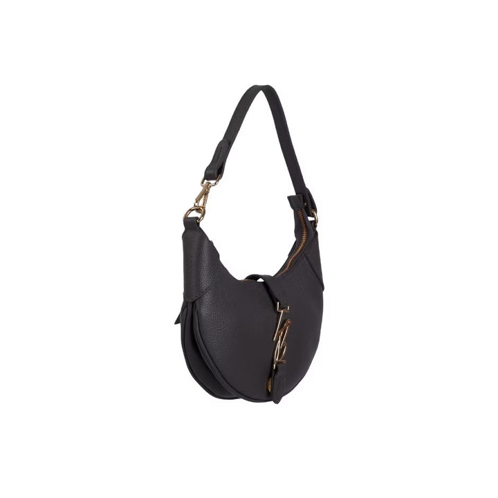1/2 Moon Leather Crossbody Bag