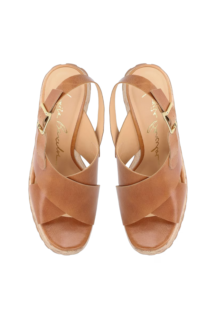 Leather Maxi Platform Sandal