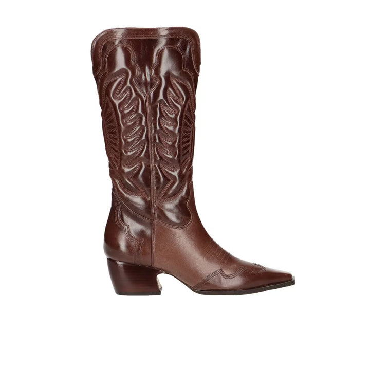 Western Leather Boot