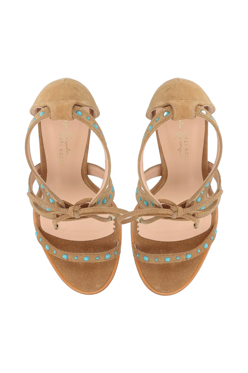 Suede Leather Sandal