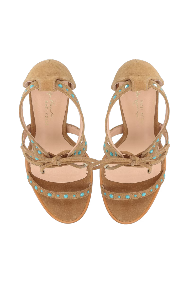 Suede Leather Sandal