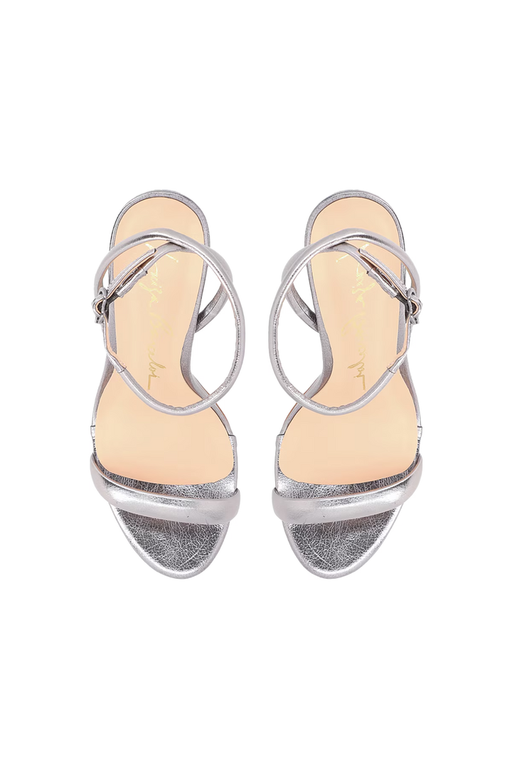 Metallic Leather Sandal