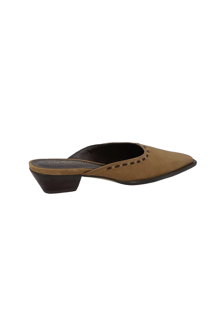 Suede Leather Mule