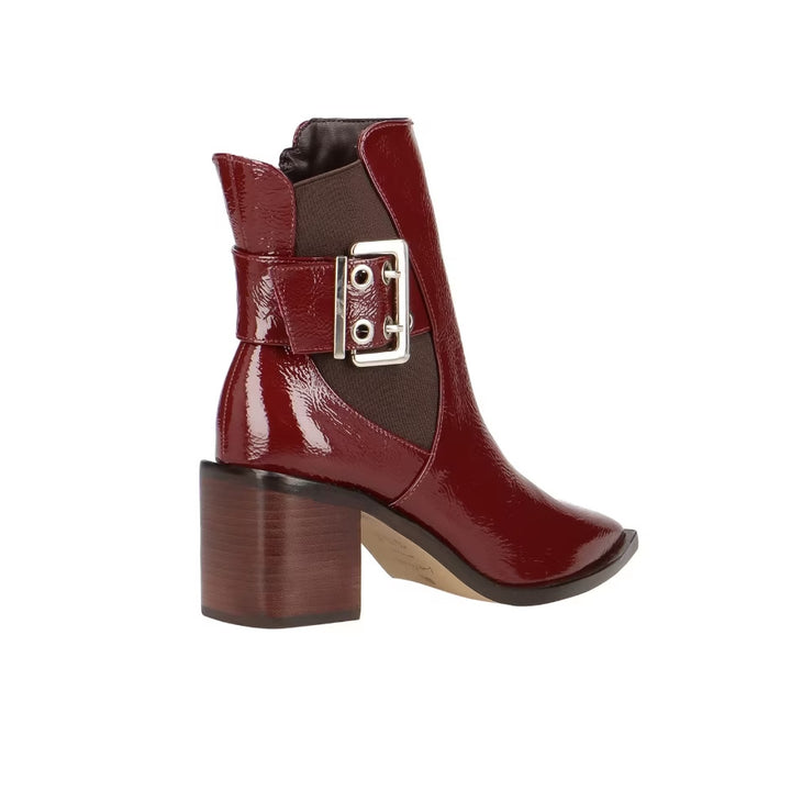 Patent Leather Chelsea Boot