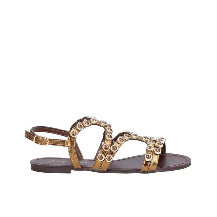 Luiza Barcelos Rivets Flat Sandal