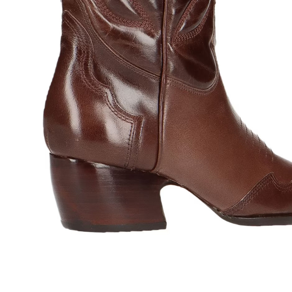 Western Leather Boot