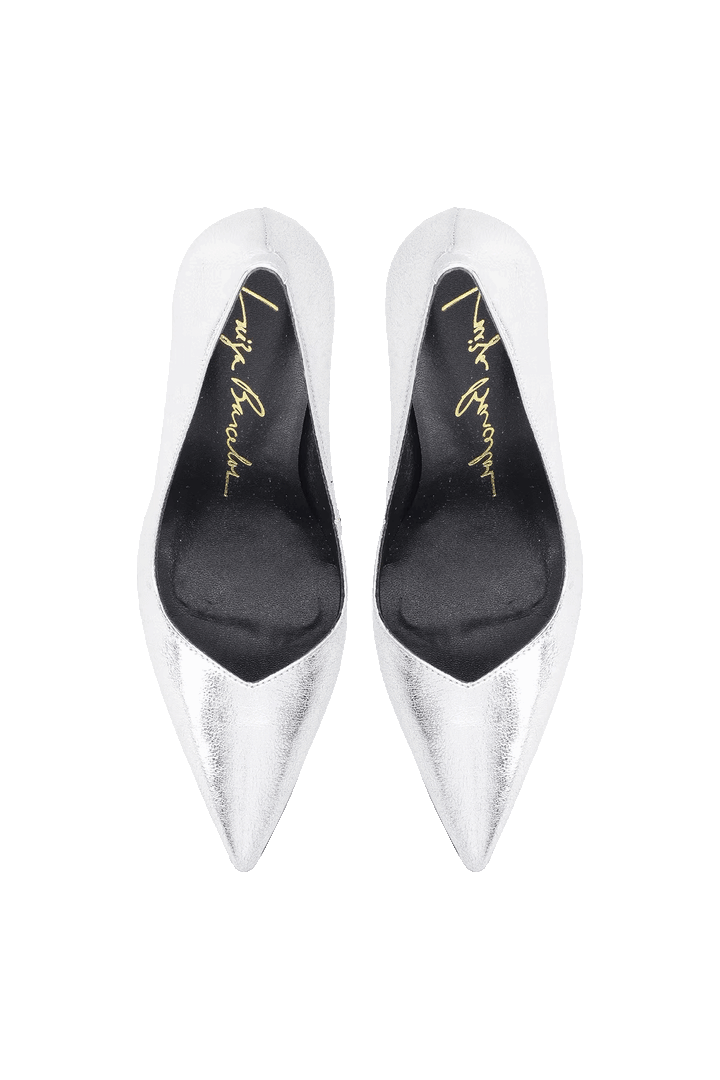 Scarpin Anabela Couro