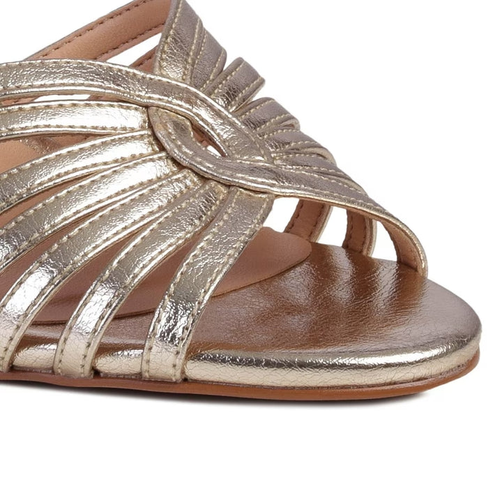 Luiza Barcelos Mid-Heel Strappy Sandal
