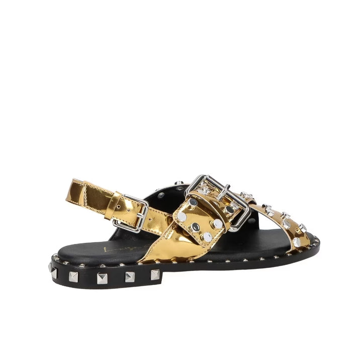 Luiza Barcelos Rivets Flat Sandal