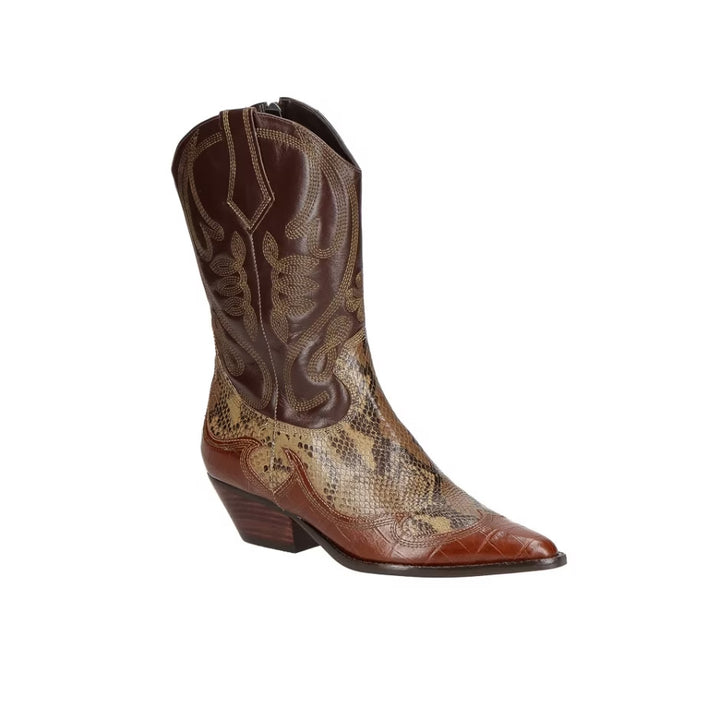 Western Leather Boot