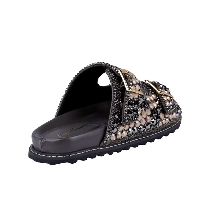 Luiza Barcelos Crystals Papete Sandals