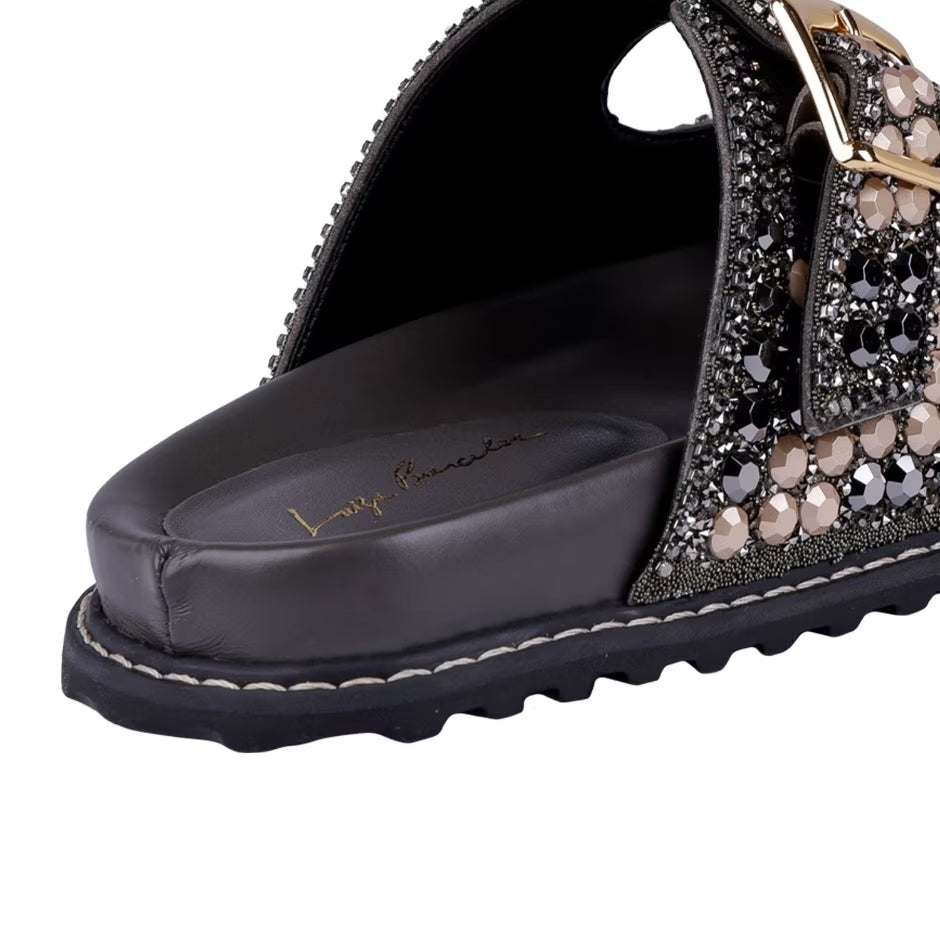 Luiza Barcelos Crystals Papete Sandals