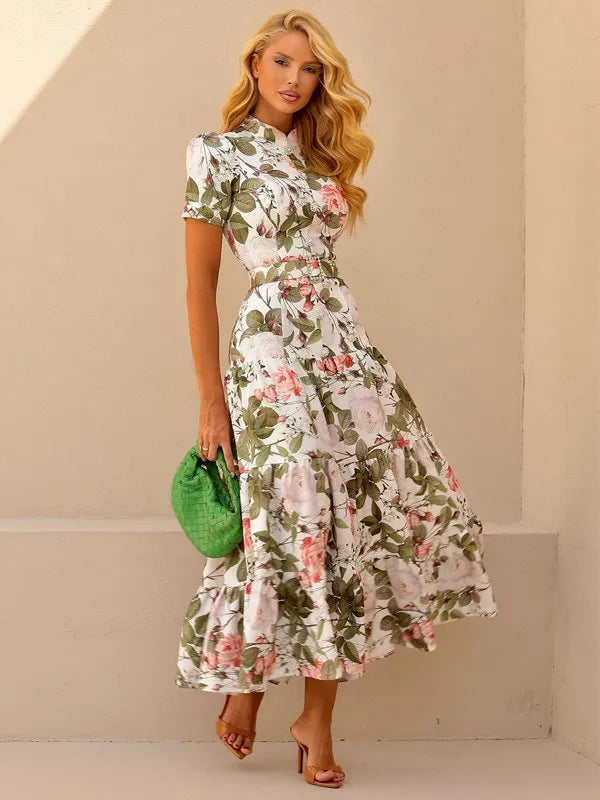Vestido Midi Floral