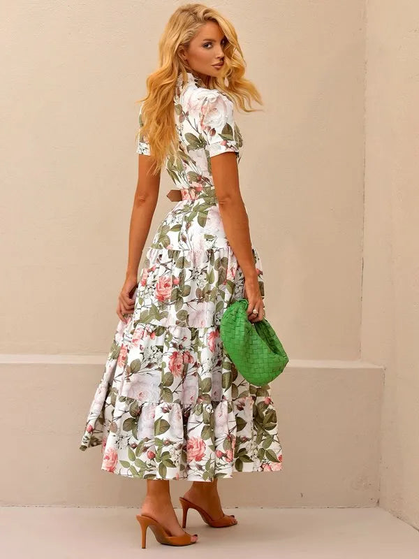 Vestido Midi Floral