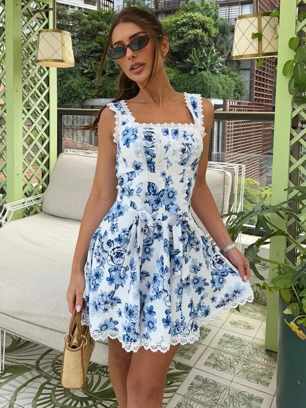 Short Floral Dress