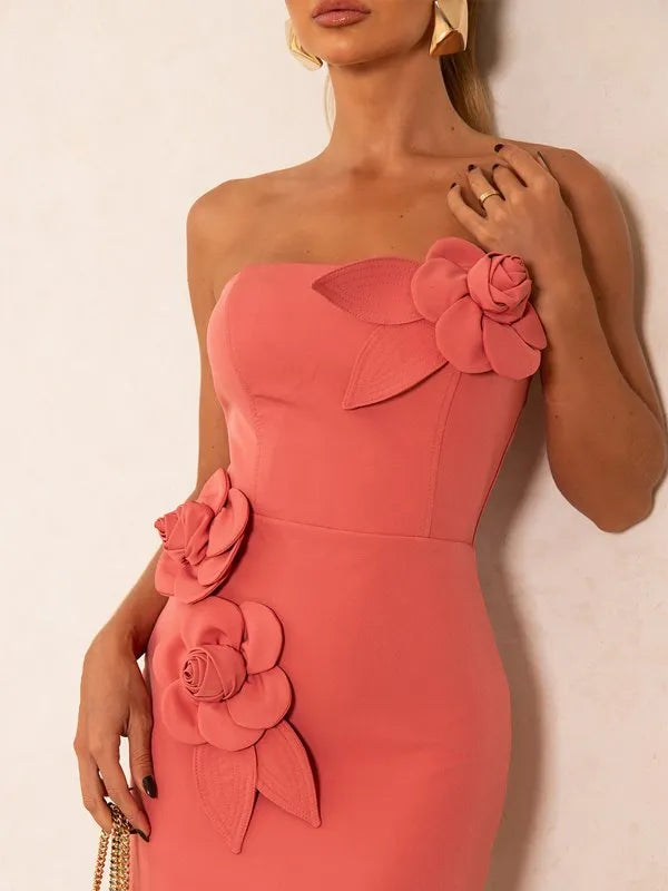 Vestido Curto Flor