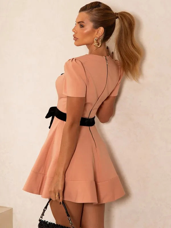 Short Godet Dress