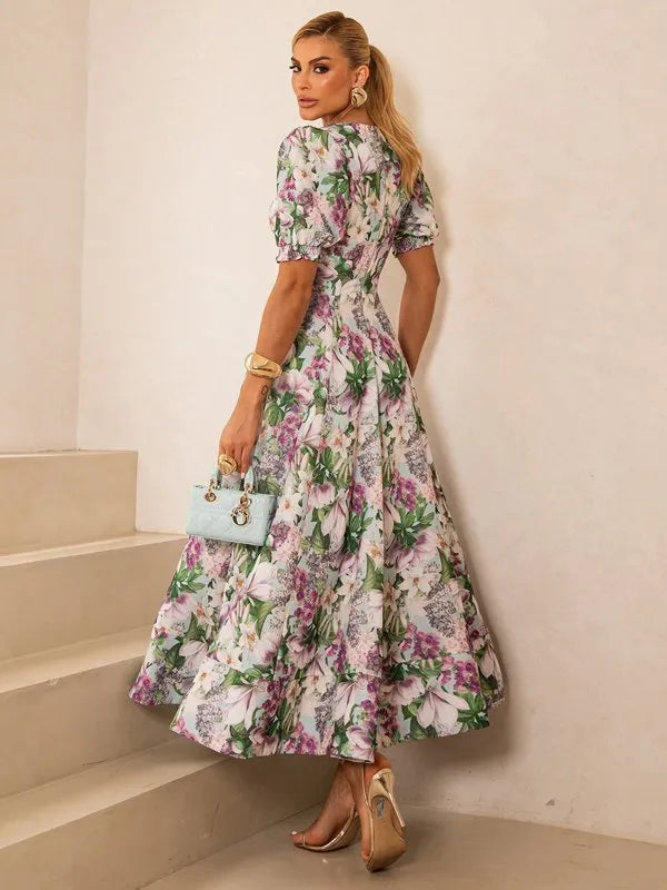 Vestido Midi Floral