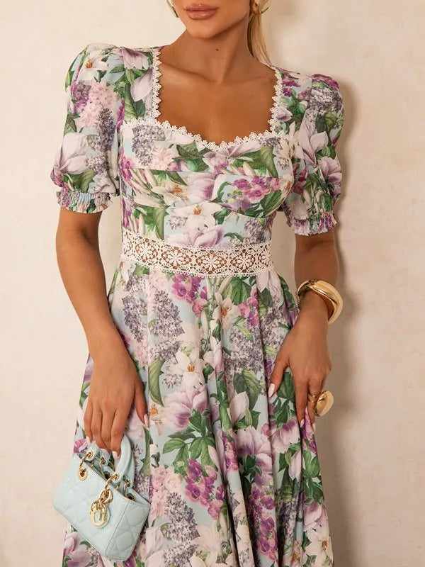 Vestido Midi Floral
