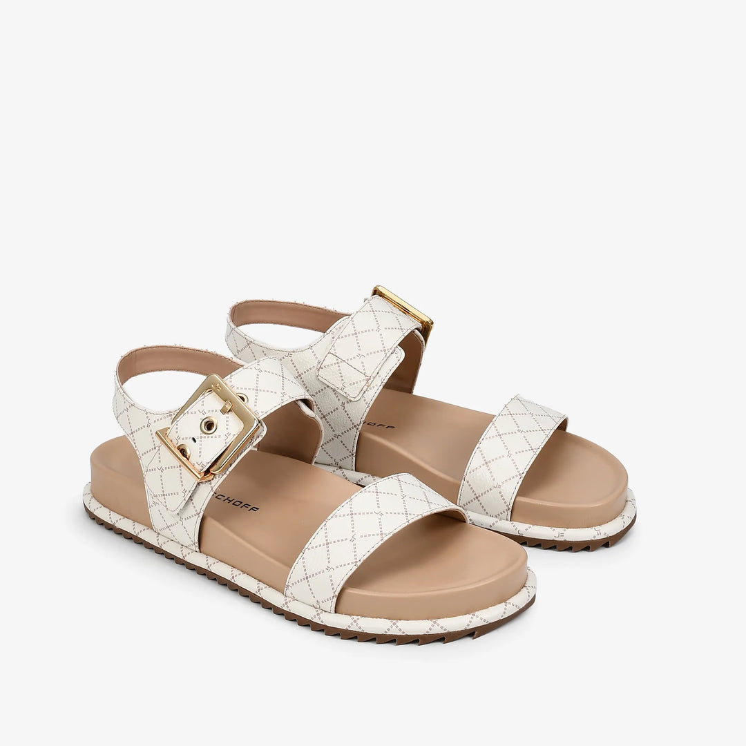 Leather Flat Sandal