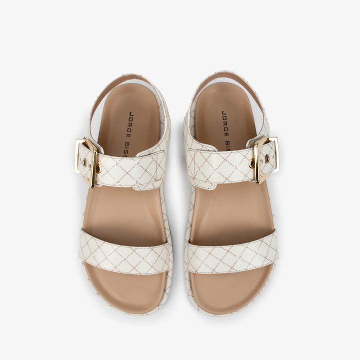 Leather Flat Sandal