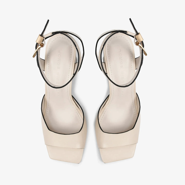 Brulée Leather Sandal