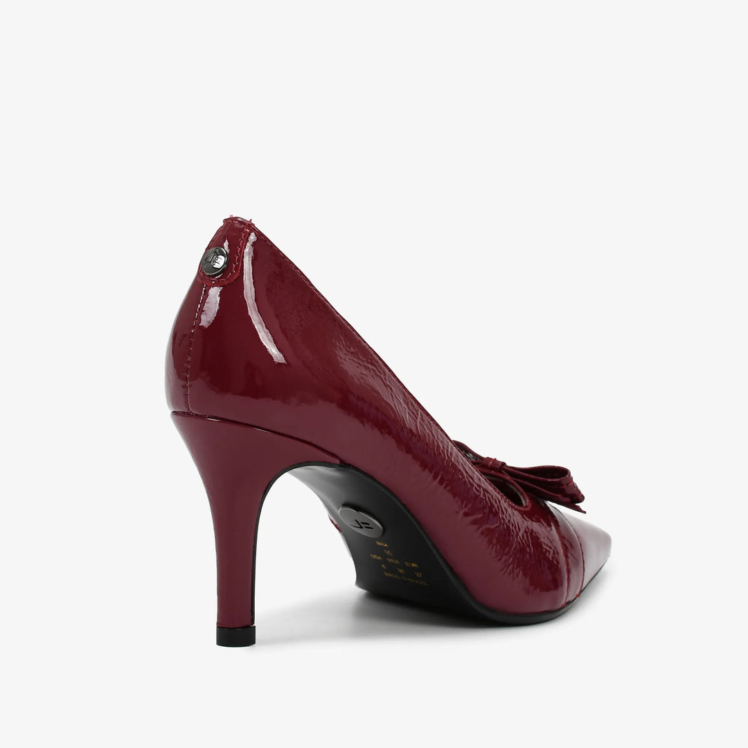 Scarpin Couro Verniz