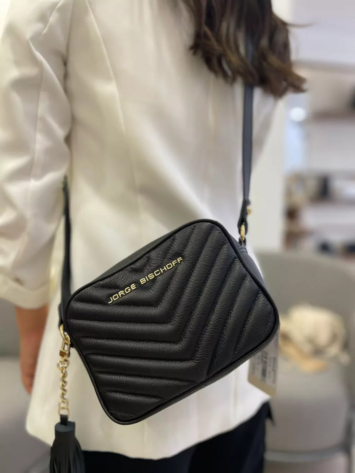 Jorge Bischoff Brulée Barbicacho Leather Crossbody Bag
