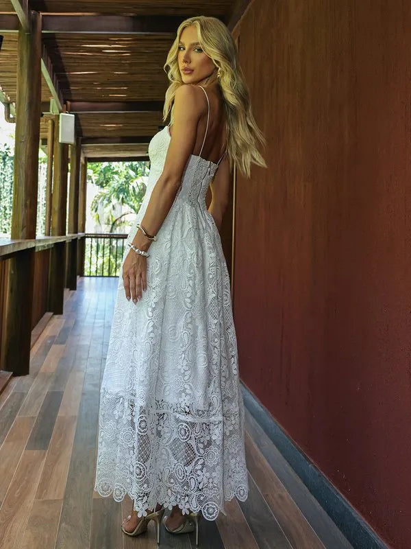 Lace Midi Dress