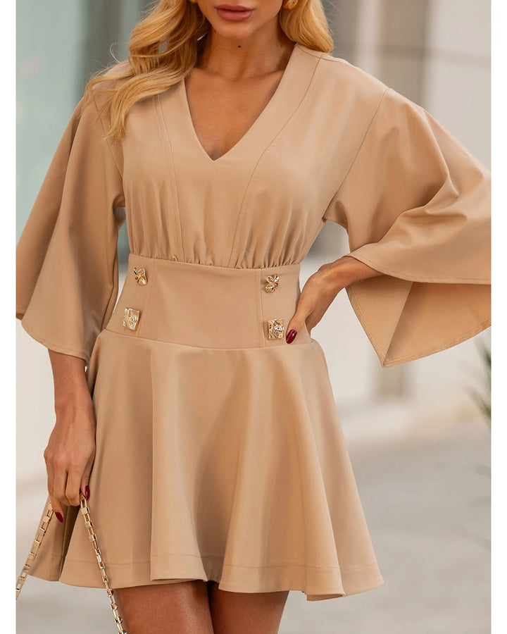Short Godet Dress