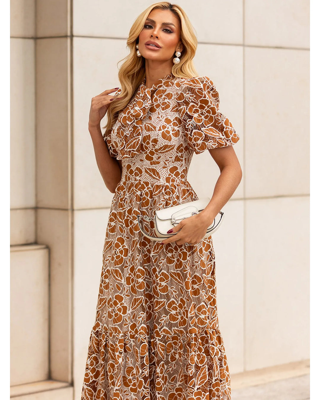 Lace Midi Dress