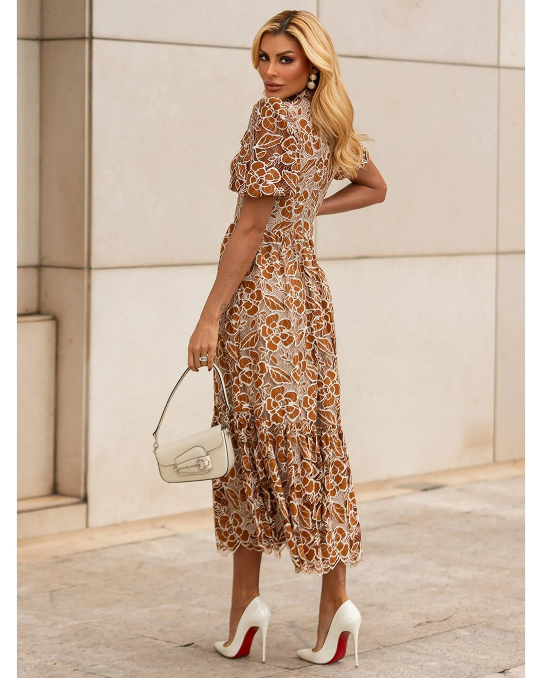 Lace Midi Dress